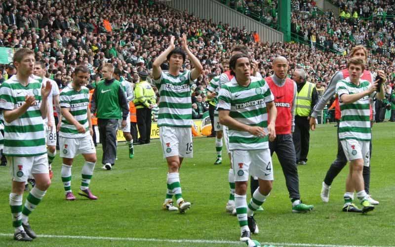 Thứ hạng của Celtic FC trong thời gian qua